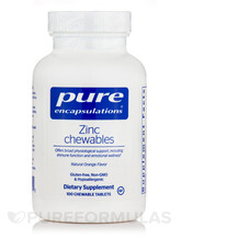 Цинк в пастилках Zinc Chewables Natural Orange Flavor Pure