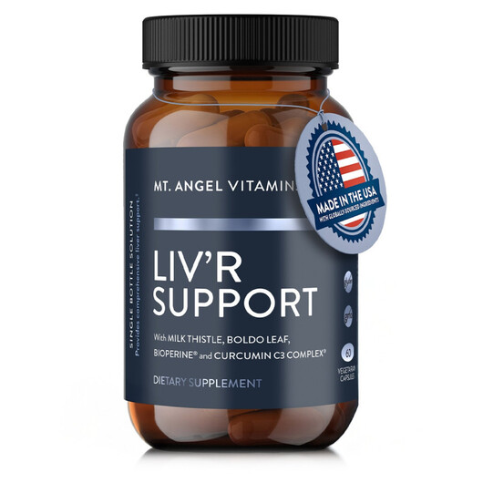 Основное фото товара Liv’R Support Основное фото товара Mt. Angel Vitamin Company, Поддержка печени, Liv’R Support,