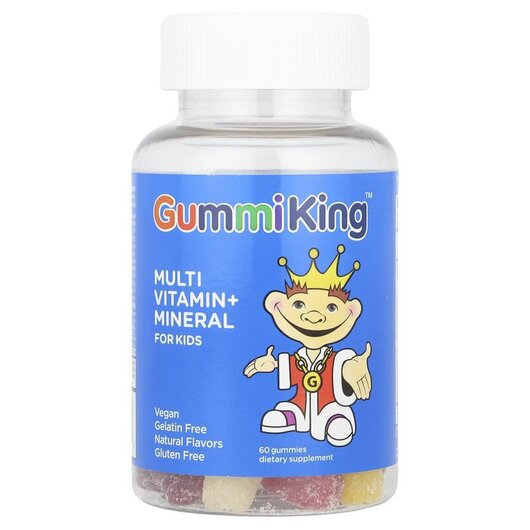 Основне фото товару Multi Vitamin Mineral For Kids Основне фото товару Multi Vitamin Mineral For Kids, Мультивітаміни для дітей, 60 цуке