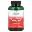 Фото товара Swanson, Рыбий жир Омега-3, High Concentrate Omega-3, 120 капсул