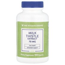 Milk Thistle Extract 70 mg Расторопша TheVitaminShoppe