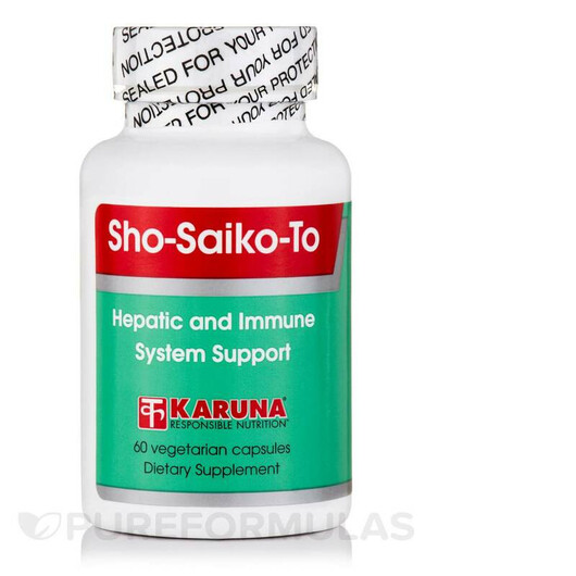 Основне фото товару Karuna Health, Sho-Saiko-To, Засіб від паразитів, 60 капсул