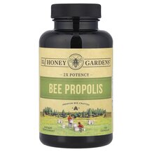 Прополіс Bee Propolis 2X Potency Honey Gardens 120 капсул Прополіс Bee Propolis 2X Potency Honey Gardens 120 капсул