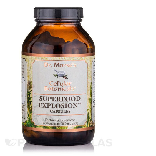 Основне фото товару Doctor Morse's, Superfood Explosion Capsules, Суперфуд, 360 