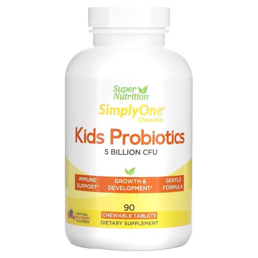Основное фото товара Kid’s Probiotics Wild Berry Flavor 5 Billion CFU Основное фото товара Пробиотики для детей, Kid’s Probiotics 5 Billion CFU, 90 ко