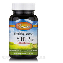 5-гідрокситриптофан 5-HTP Elite 50 mg Carlson 120 таблеток 5-гідрокситриптофан 5-HTP Elite 50 mg Carlson 120 таблеток