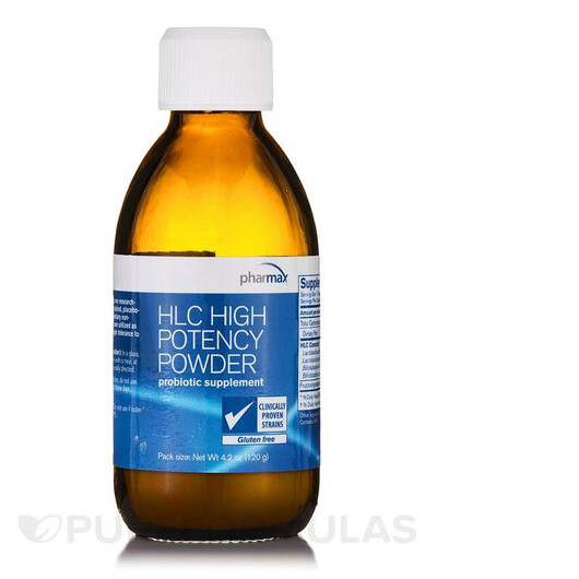 Основное фото товара Pharmax, Поддержка кишечника, HLC High Potency Powder, 120 г