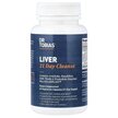 Фото товару Liver 21 Day Cleanse Фото товару Dr Tobias, Liver 21 Day Cleanse, Підтримка печінки, 63 капсул