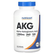 AKG Alpha-Ketoglutaric Acid 1000 mg Альфа кетоглутаровая