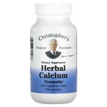 Кальцій Herbal Calcium Formula 425 mg Christopher's Кальцій Herbal Calcium Formula 425 mg Christopher's