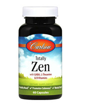 Totally Zen Поддержка стресса Carlson 60 капсул Totally Zen Поддержка стресса Carlson 60 капсул