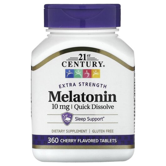 Основное фото товара Melatonin Quick Dissolve Cherry 10 mg Основное фото товара Мелатонин, Melatonin Quick Dissolve Cherry 10 mg, 360 таблеток