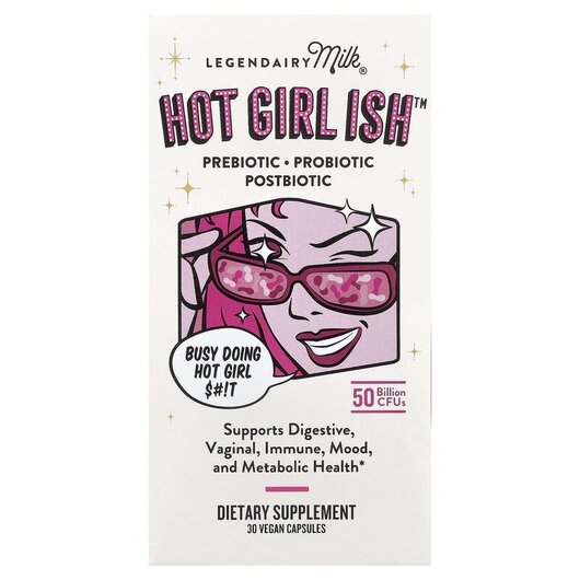 Основное фото товара Hot Girl Ish Prebiotic Probiotic Postbiotic 50 Billion, Пребиотик