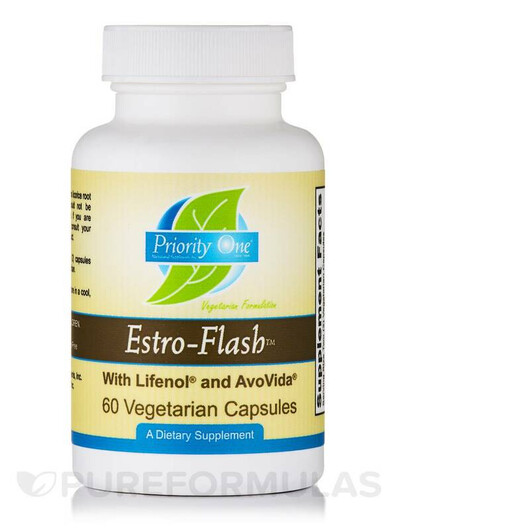 Основное фото товара Поддержка эстрогена, Estro-Flash with Lifenol and AvoVida, 60 кап