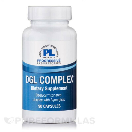 Основное фото товара Progressive Labs, Лакрица, DGL Complex, 90 капсул