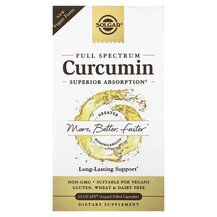 Full Spectrum Curcumin Куркумин Solgar 30 капсул Full Spectrum Curcumin Куркумин Solgar 30 капсул