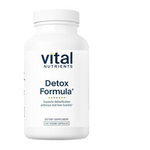 Detox Formula Детокс и очистка Vital Nutrients 120 капсул Detox Formula Детокс и очистка Vital Nutrients 120 капсул
