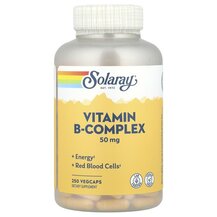 B-Complex 50 B-комплекс 50 мг Solaray 250 капсул