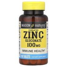 Цинк Zinc 100 mg 100 Mason 100 таблеток