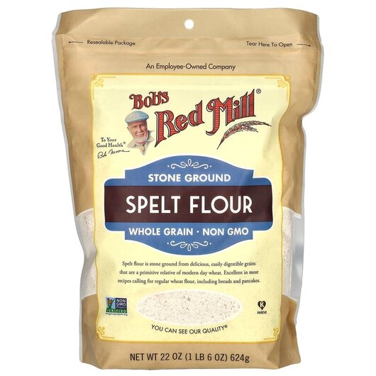 Основное фото товара Bob's Red Mill, Зерновые культуры, Spelt Flour Whole Grain, 