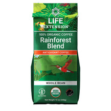Кофе Organic Rainforest Blend Whole Bean Coffee Life 340 г