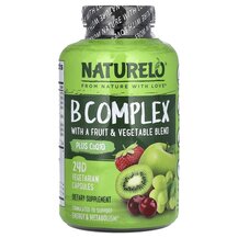 B-комплекс B Complex Plus CoQ10 Naturelo 240 капсул