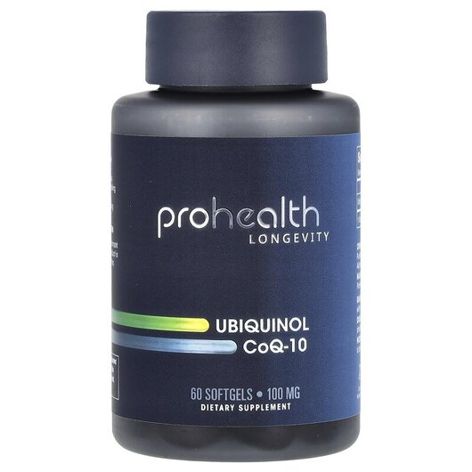 Основное фото товара ProHealth Longevity, Убихинол, Ubiquinol CoQ-10 100 mg, 60 капсул