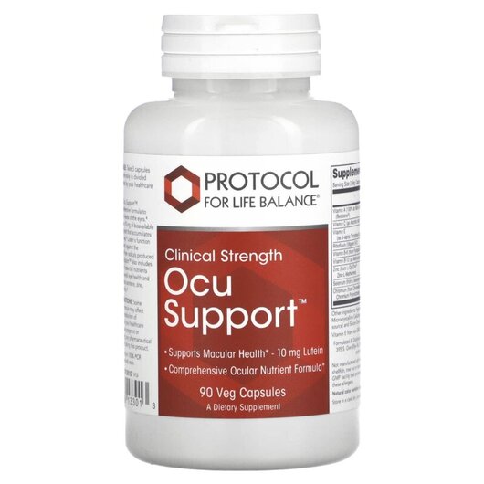 Основне фото товару Ocu Support Clinical Strength Основне фото товару Ocu Support Clinical Strength, Підтримка здоров'я зору, 90 к