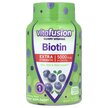Фото товара Extra Strength Biotin Natural Blueberry Flavor 5000 mcg Фото товара VitaFusion, Биотин 5000 мкг, Biotin Blueberry, 100 конфет