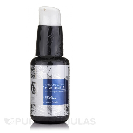 Основное фото товара Quicksilver Scientific, Расторопша, Nanoemulsified Milk Thistle, 