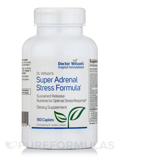 Основне фото товару Super Adrenal Stress Formula Основне фото товару Super Adrenal Stress Formula, Підтримка наднирників, 150 таблеток