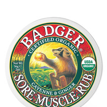 Sore Muscle Rub Cayenne & Ginger Кайенский перец Badger Sore Muscle Rub Cayenne & Ginger Кайенский перец Badger