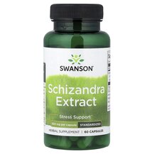 Schizandra Extract Standardized 500 mg Поддержка стресса