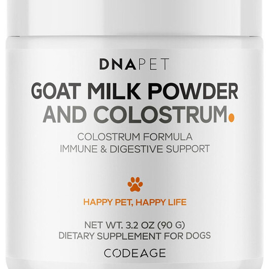 Основне фото товару DNA PET Goat Milk Powder and Colostrum for Dogs Основне фото товару DNA PET Goat Milk Powder and Colostrum for Dogs, Колострум, 91 г