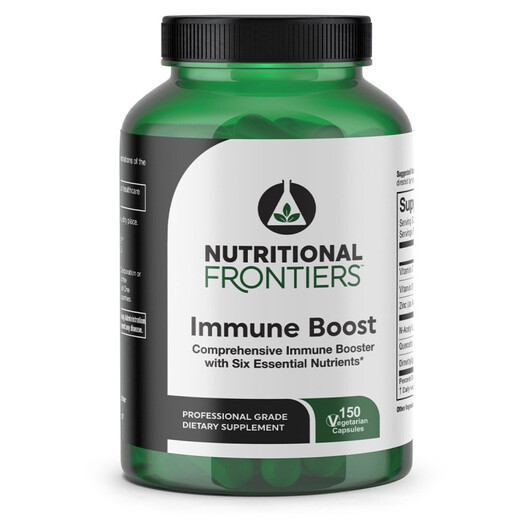 Основне фото товару Immune Boost Основне фото товару Nutritional Frontiers, Immune Boost, Підтримка імунітету, 150 кап