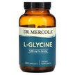 Фото товара L-Glycine 500 mg Фото товара Dr. Mercola, L-Глицин, L-Glycine 500 mg, 180 капсул