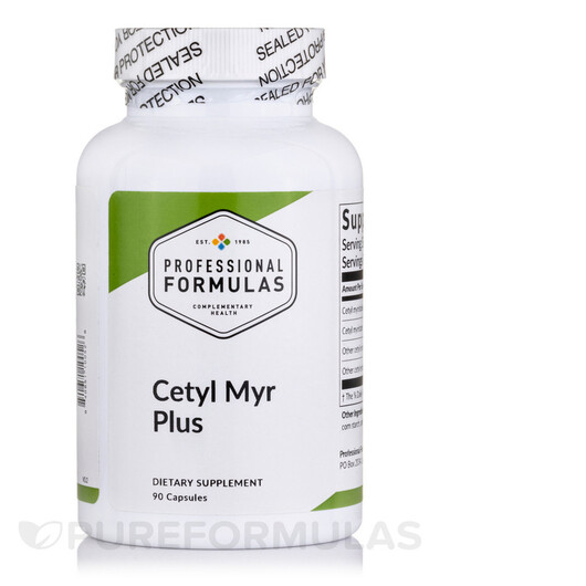 Основное фото товара Professional Formulas, Поддержка суставов, Cetyl Myr Plus, 90 кап