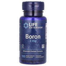 Boron 3 mg Бор 3 мг Life Extension 100 капсул Boron 3 mg Бор 3 мг Life Extension 100 капсул