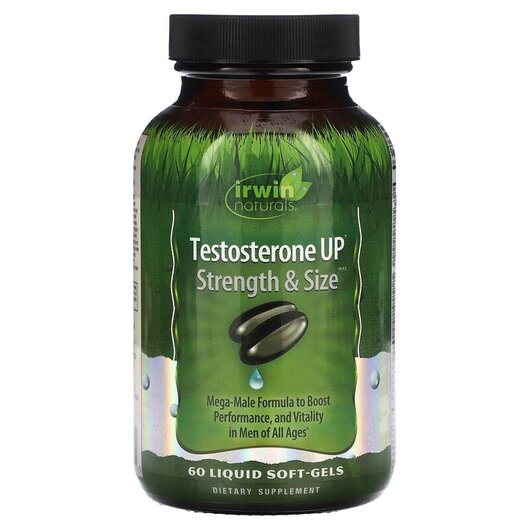 Основное фото товара Testosterone Up Strength & Size Основное фото товара Testosterone Up Strength & Size, Тестостероновый бустер, 60 L