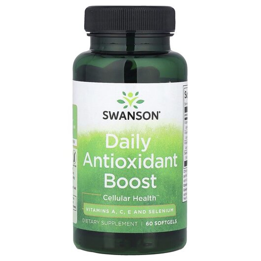 Основне фото товару Daily Antioxidant Boost Основне фото товару Swanson, Daily Antioxidant Boost, Антиоксиданти, 60 капсул