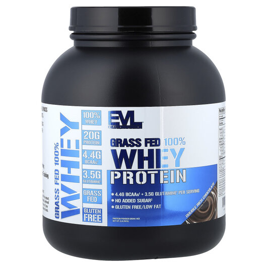 Основное фото товара Grass-Fed 100% Whey Protein Double Rich Chocolate Основное фото товара Grass-Fed 100% Whey Protein Double Rich Chocolate, Протеин Изолят