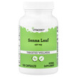 Фото товара Vitacost, Листья Сенны, Senna Leaf 450 mg, 100 капсул