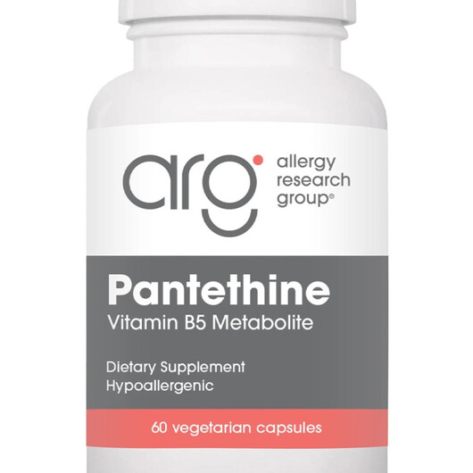 Основное фото товара Pantethine Основное фото товара Allergy Research Group, Пантетин, Pantethine, 60 капсул