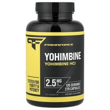 Yohimbine HCI 2.5 mg Йохимбе Primaforce 270 капсул