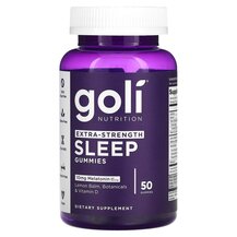 Мелатонін Sleep Extra Strength Goli Nutrition 50 таблеток Мелатонін Sleep Extra Strength Goli Nutrition 50 таблеток