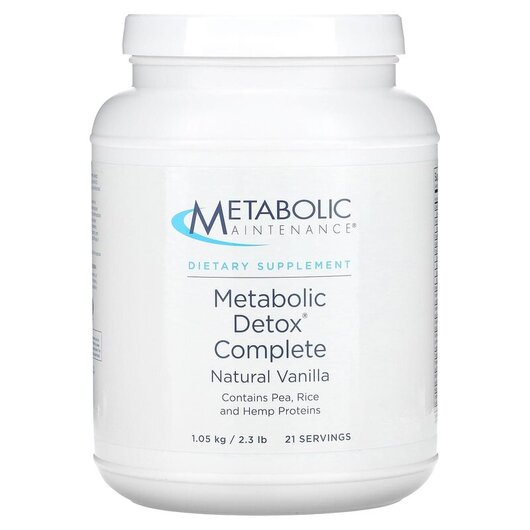 Основное фото товара Metabolic Detox Complete Natural Vanilla 2 Основное фото товара Детокс и очистка, Metabolic Detox Complete Natural Vanilla 2, 1.0