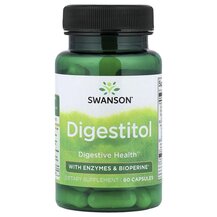 Digestitol with Enzymes & Bioperine Ферменты Swanson