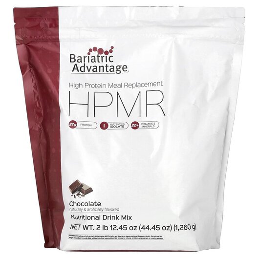 Основное фото товара HPMR High Protein Meal Replacement Chocolate Основное фото товара Заменитель еды, HPMR High Protein Meal Replacement Chocolate, 126