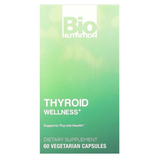 Основне фото товару Thyroid Wellness Основне фото товару Thyroid Wellness, Підтримка щитоподібної залози, 60 капсул