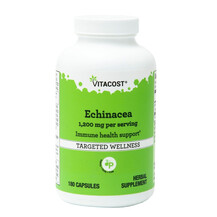 Ехінацея Echinacea 1200 mg per serving Vitacost 180 капсул